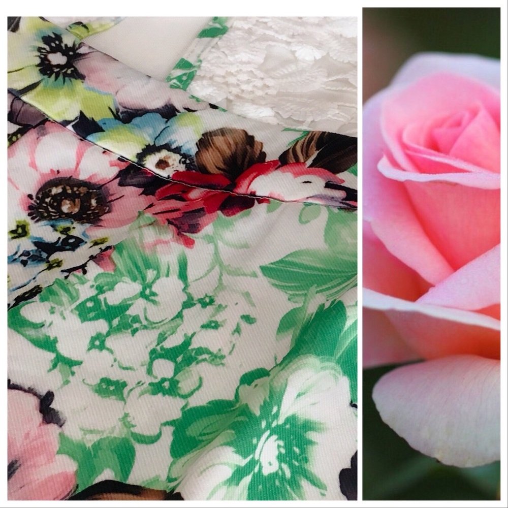 *LAST 2!* Spring Floral Garden Party Romper - Picture 5 of 7